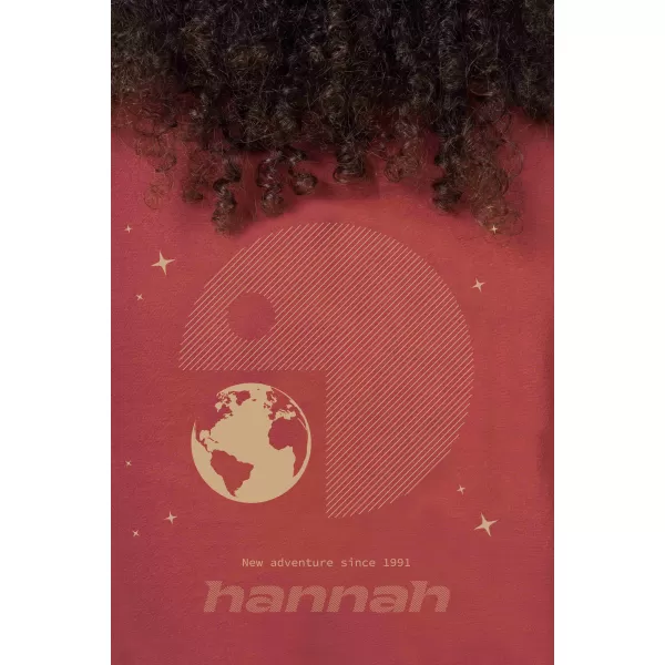  Дамска тениска HANNAH EDITH МАРСАЛА 