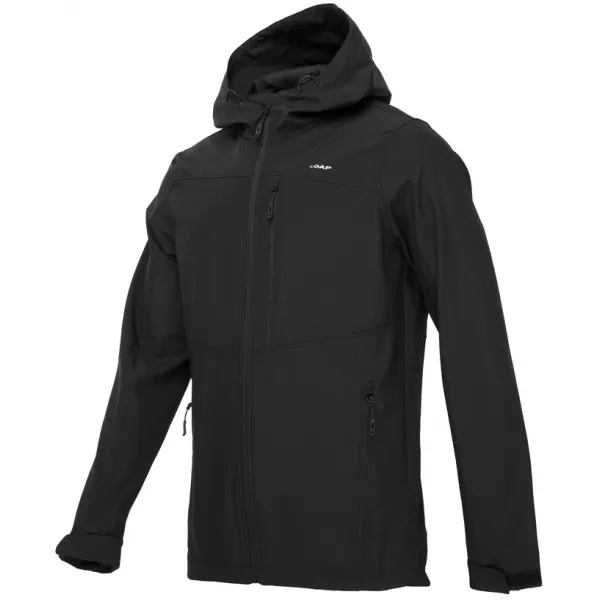  Мъжко софтшел яке LOAP LADAN SFM2401 ЧЕРЕН 