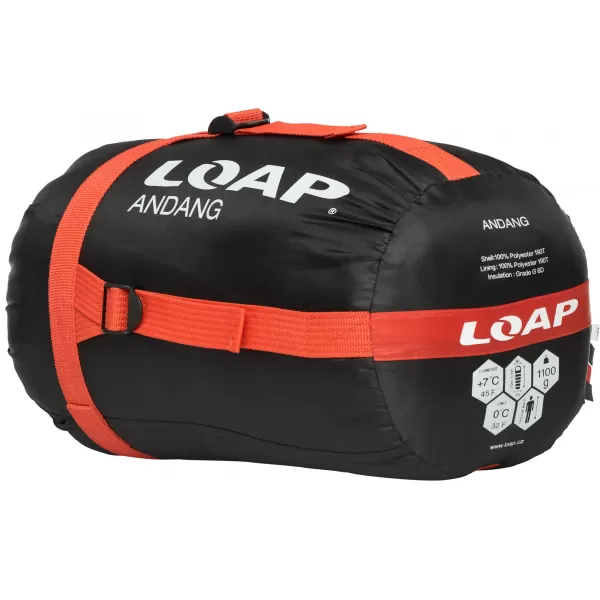  Спален чувал LOAP ANDANG SO24140 ЧЕРЕН 