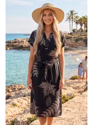 Рокля KIXMI SOFIA ЧЕРЕН