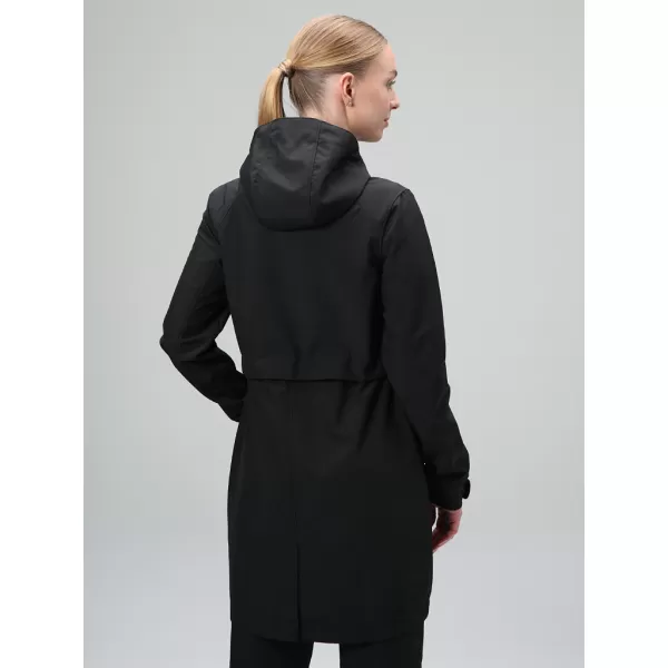  Дамско палто софтшел LOAP LACROSA SFW2401 ЧЕРЕН 