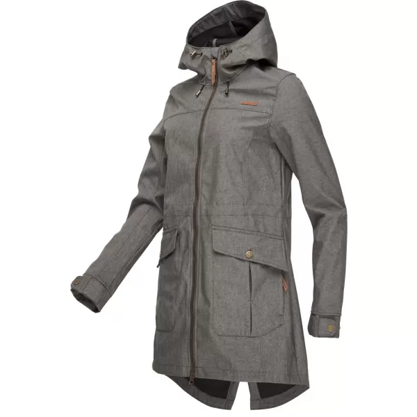  Дамско палто софтшел LOAP LAVILA SFW2402 СИВО 