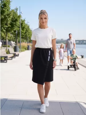 Дамска пола KIXMI SIBILA ЧЕРНО/СИНЬО