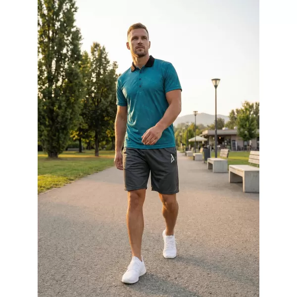  Мъжки премиум функционални шорти ALTISPORT VOJ/ALM013KRA01 СИВО 