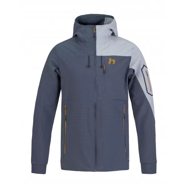  Мъжко яке HANNAH AREN HOODY ИНДИЙСКО МАСТИЛО/КОЖА НА АКУЛА 