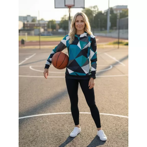  Дамски първокласен функционален суичър ALTISPORT VOJ/ALW007MI01 КЕРОСИН 