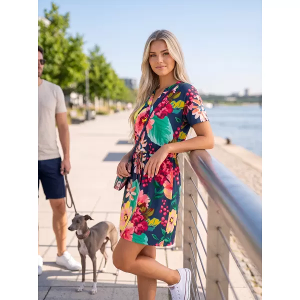 Рокля ALTISPORT CANDIS ТЪМНО СИНЬО 