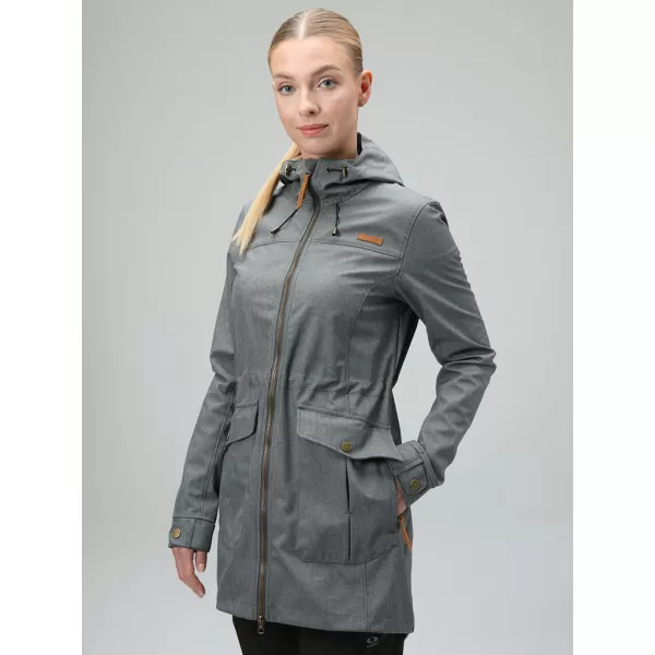  Дамско палто софтшел LOAP LAVILA SFW2402 СИВО 
