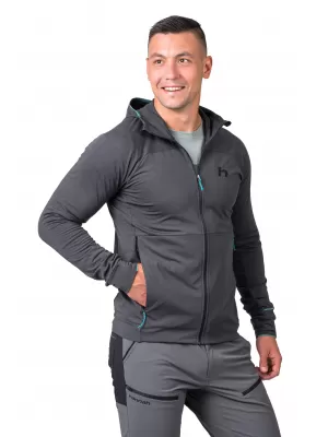 Мъжки суичър HANNAH ETHAN HOODY АНТРАЦИТ МЕЛ
