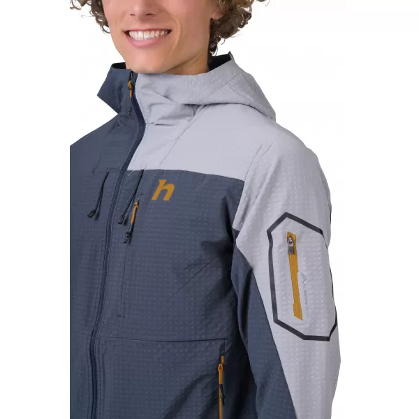  Мъжко яке HANNAH AREN HOODY ИНДИЙСКО МАСТИЛО/КОЖА НА АКУЛА 