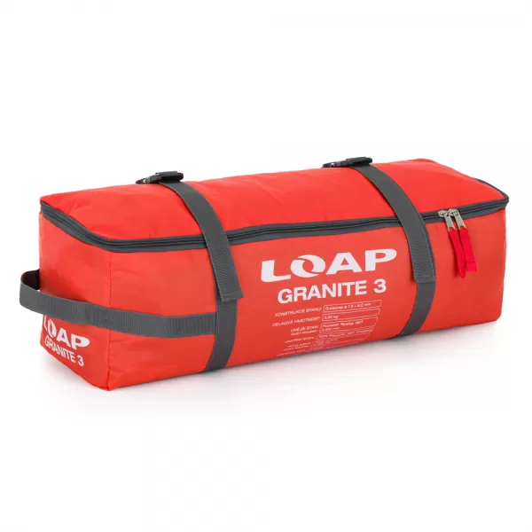  Палатка LOAP GRANITE 3 TO24116 ОРАНЖЕВО 