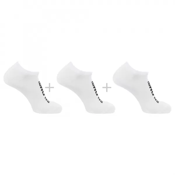  Чорапи SALOMON EVERYDAY LOW 3-PACK LC2086900 БЯЛ/БЯЛ/БЯЛ 