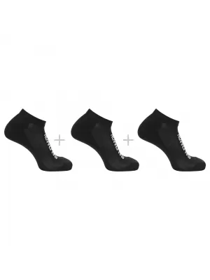 Чорапи SALOMON EVERYDAY LOW 3-PACK LC2087000 ЧЕРНО/ЧЕРНО/ЧЕРНО
