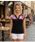 Дамска тениска ALTISPORT CLARA ЧЕРЕН