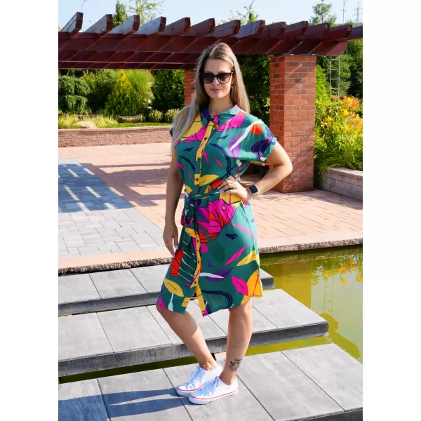  Рокля KIXMI SHANON ЗЕЛЕНО 