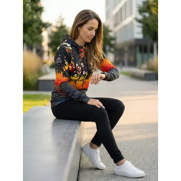  Дамски първокласен функционален суичър ALTISPORT VOJ/ALW030MI01 ОРАНЖЕВО 