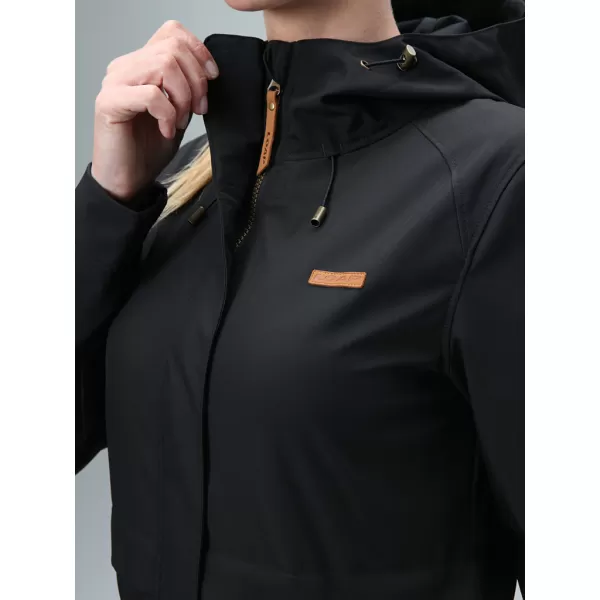  Дамско палто софтшел LOAP LACROSA SFW2401 ЧЕРЕН 