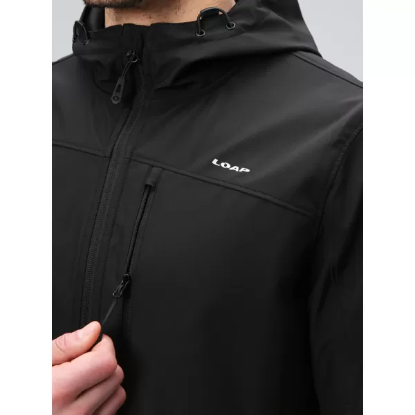  Мъжко софтшел яке LOAP LADAN SFM2401 ЧЕРЕН 