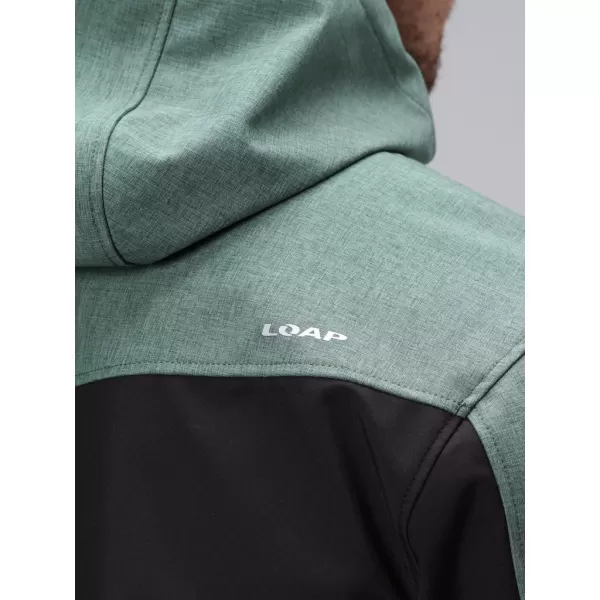  Мъжко софтшел яке LOAP LADAN SFM2401 ЗЕЛЕНО 