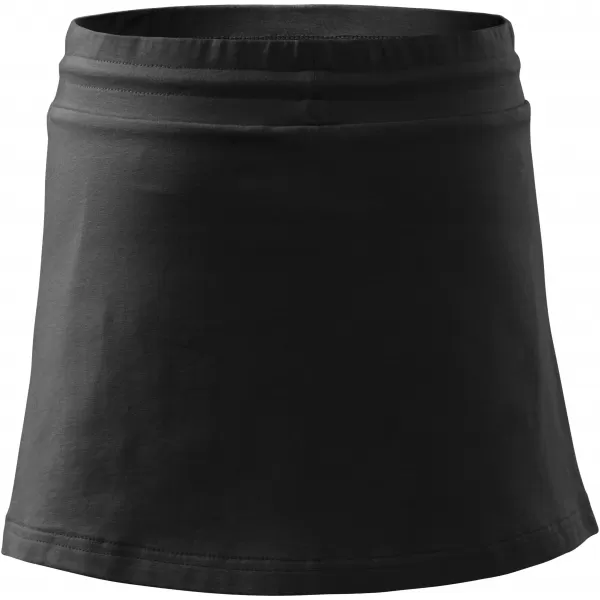  Дамска пола с къс панталон ALTISPORT NoPrint NP/ALW406 ЧЕРЕН 