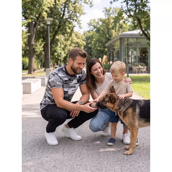  Мъжка тениска ALTISPORT NoPrint NP/ALM441 КАМУФЛАЖНО СИВО 