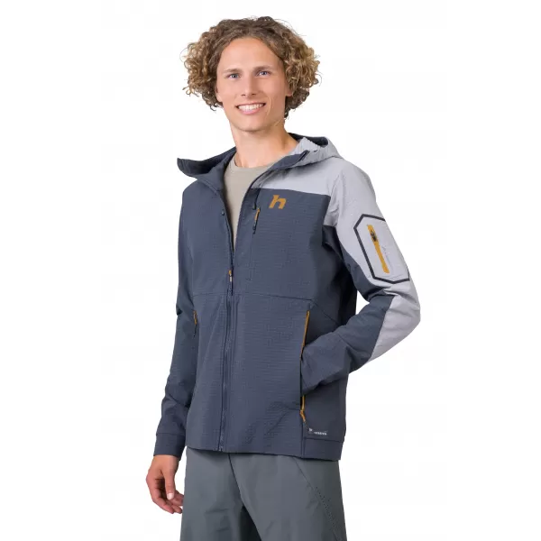  Мъжко яке HANNAH AREN HOODY ИНДИЙСКО МАСТИЛО/КОЖА НА АКУЛА 