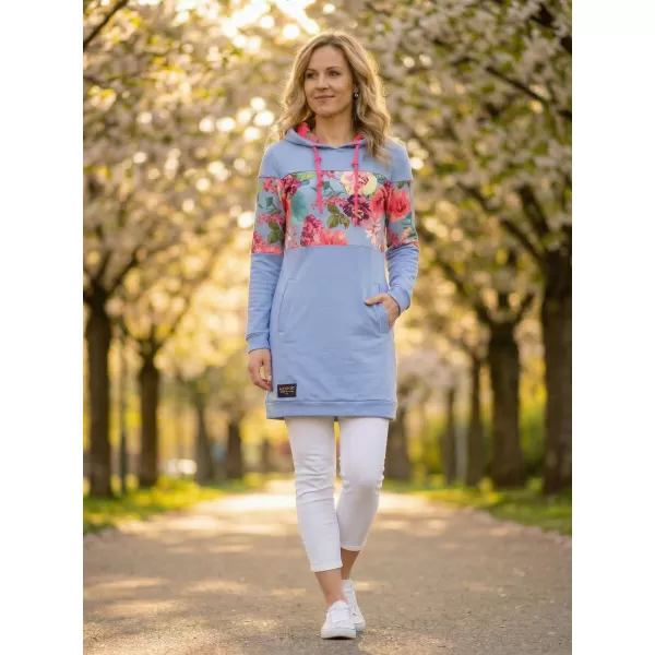  Дамски суичър ALTISPORT CECILY СИНЬО 