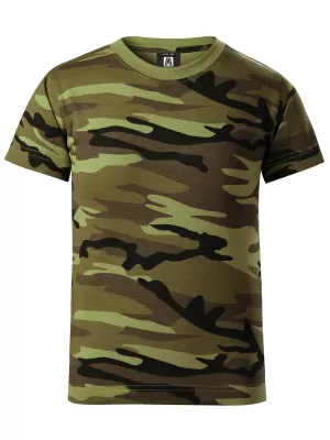 Детска тениска ALTISPORT NoPrint NP/ALK941 КАМУФЛАЖНО ЗЕЛЕНО