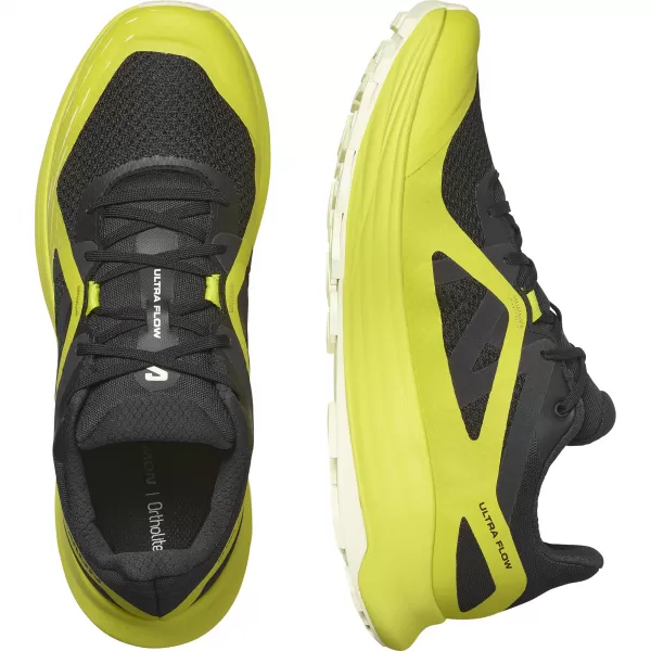  Мъжки обувки SALOMON ULTRA FLOW L47462500 ЧЕРНО/СЯРА ПРУЖИНА/ПРОЗРАЧНО ЖЪЛТО 