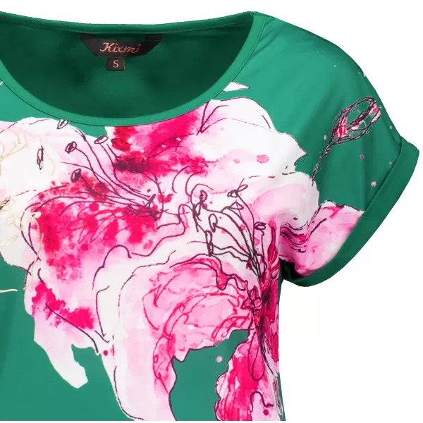  Дамска тениска KIXMI SAKURA ЗЕЛЕНО 