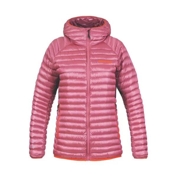  Дамско яке HANNAH MANTIS HOODY ЦЕЛУНАТ ОТ СЛЪНЦЕТО КОРАЛ 