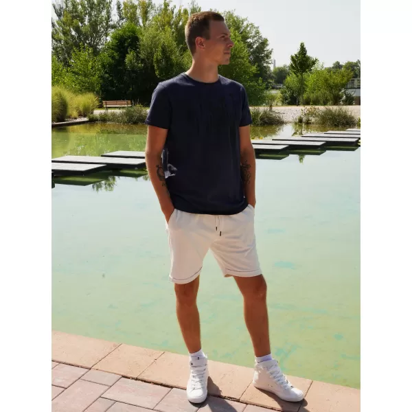  Мъжка тениска ALTISPORT CARLSON ТЪМНО СИНЬО 