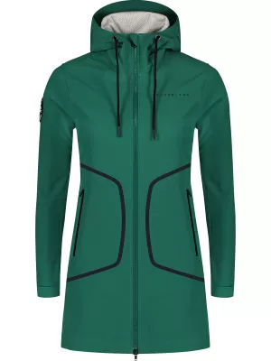 Дамско палто софтшел NORDBLANC HEAVENLY NBSSL8008 ЗЕЛЕНО