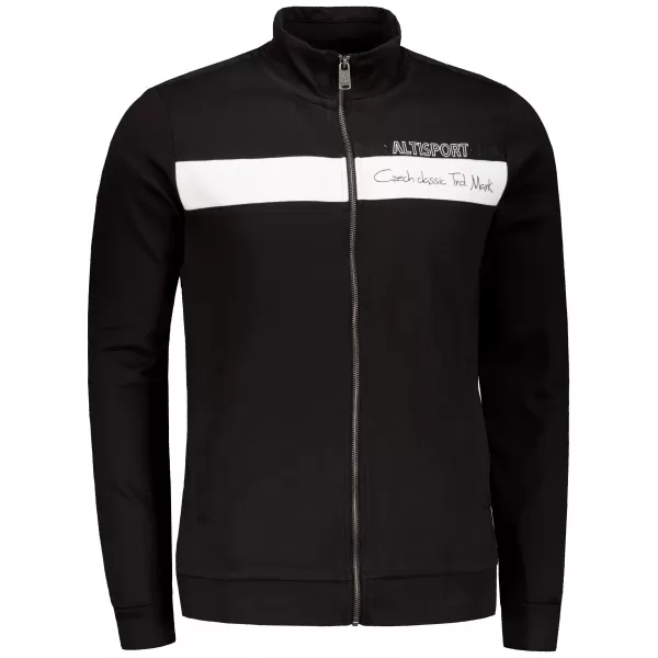  Мъжки суичър ALTISPORT CORDEL ЧЕРЕН 