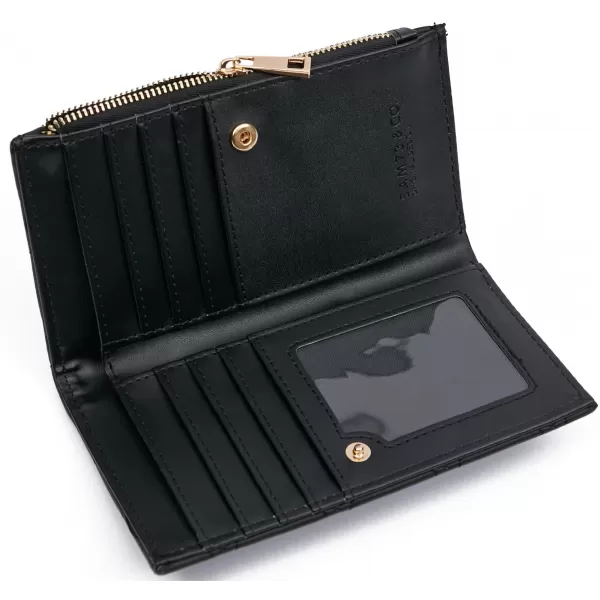  Дамски портфейл SAM 73 UA 212 ЧЕРЕН 