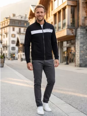 Мъжки суичър ALTISPORT CORDEL ЧЕРЕН