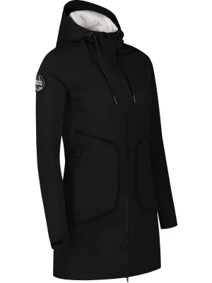 Дамско палто софтшел NORDBLANC HEAVENLY NBSSL8008 ЧЕРЕН