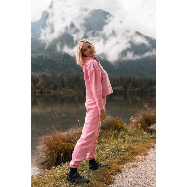  Дамски памучен спортен панталон NORDBLANC BOYFRIEND NBSPL7888 РОЗОВО 