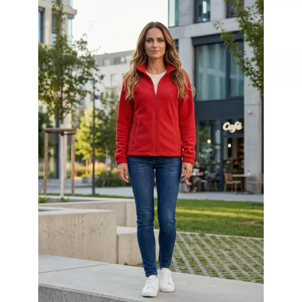  Дамски поларен суичър ALTISPORT NoPrint NP/ALW405 ЧЕРВЕНО 