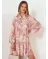 Рокля DSTREET PRINSA EY2478 РОЗОВО