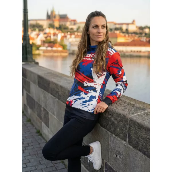  Дамски първокласен функционален суичър ALTISPORT VOJ/ALW036MI01 ЧЕШКИ 