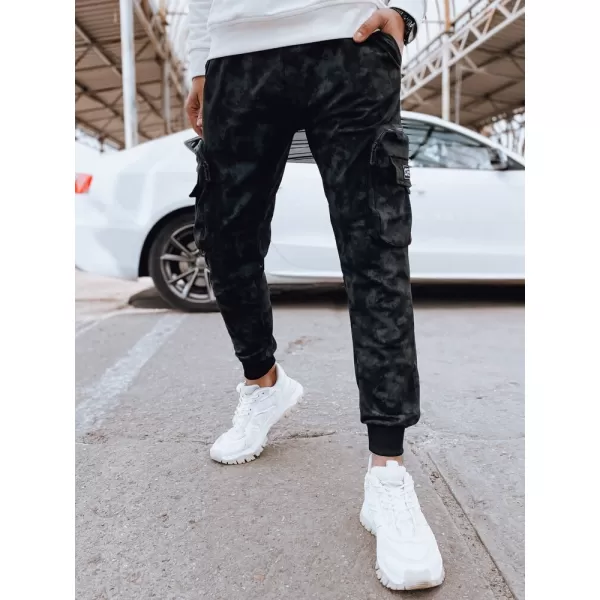  Мъжки анцузи DSTREET UX4362 ЧЕРНО 