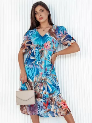 Рокля DSTREET BLOSSOM LOVE EY2524 СИНЬО