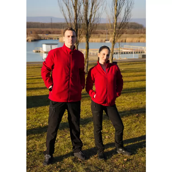  Дамски поларен суичър ALTISPORT NoPrint NP/ALW405 ЧЕРВЕНО 