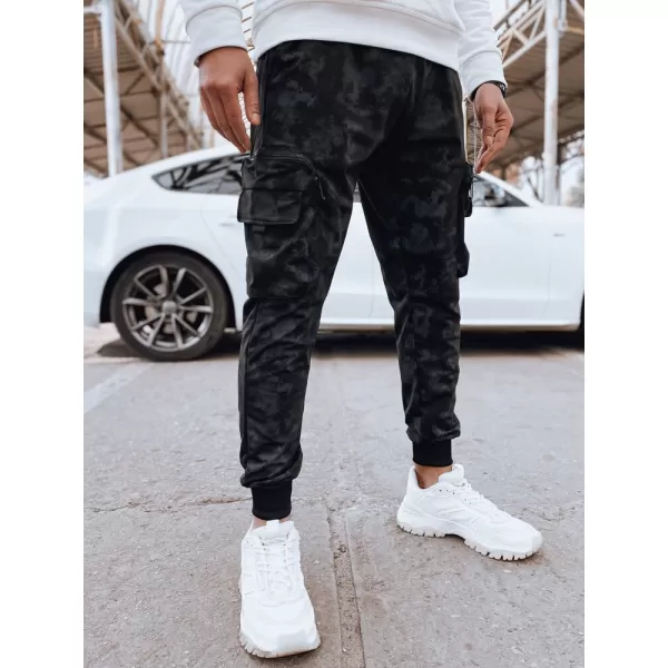  Мъжки анцузи DSTREET UX4362 ЧЕРНО 