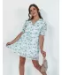 Рокля DSTREET RIVIERA EY2490 БЯЛ