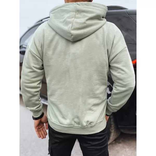  Мъжки суичър DSTREET BX5678 МАСЛИНА 