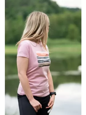 Риза HUSKY TEE VANE L СВЕТЛО РОЗОВО
