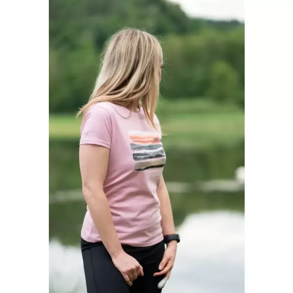 Риза HUSKY TEE VANE L СВЕТЛО РОЗОВО 