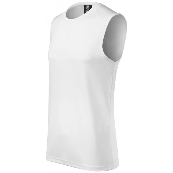  Мъжки функционален потник ALTISPORT NoPrint NP/ALM028 БЯЛО 